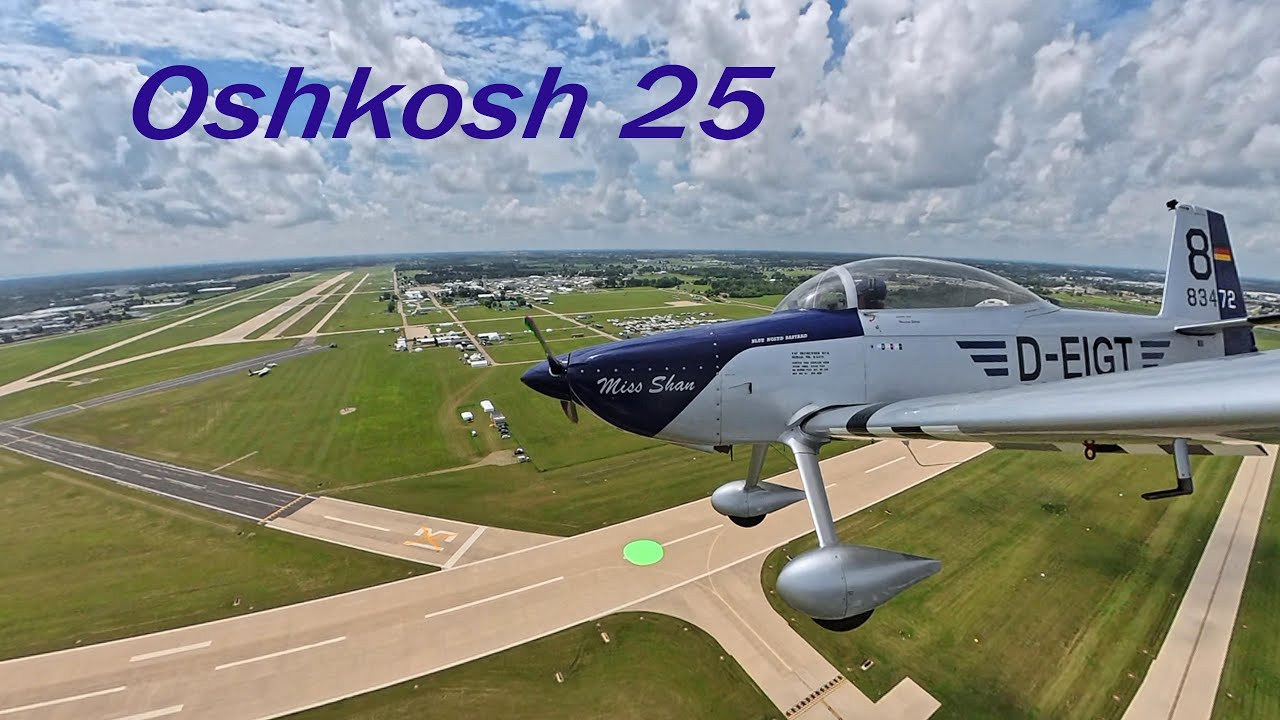 From Germany to Oshkosh - Oshkosh finally - RV-8 Skyrunner on Tour 2025 Part 5