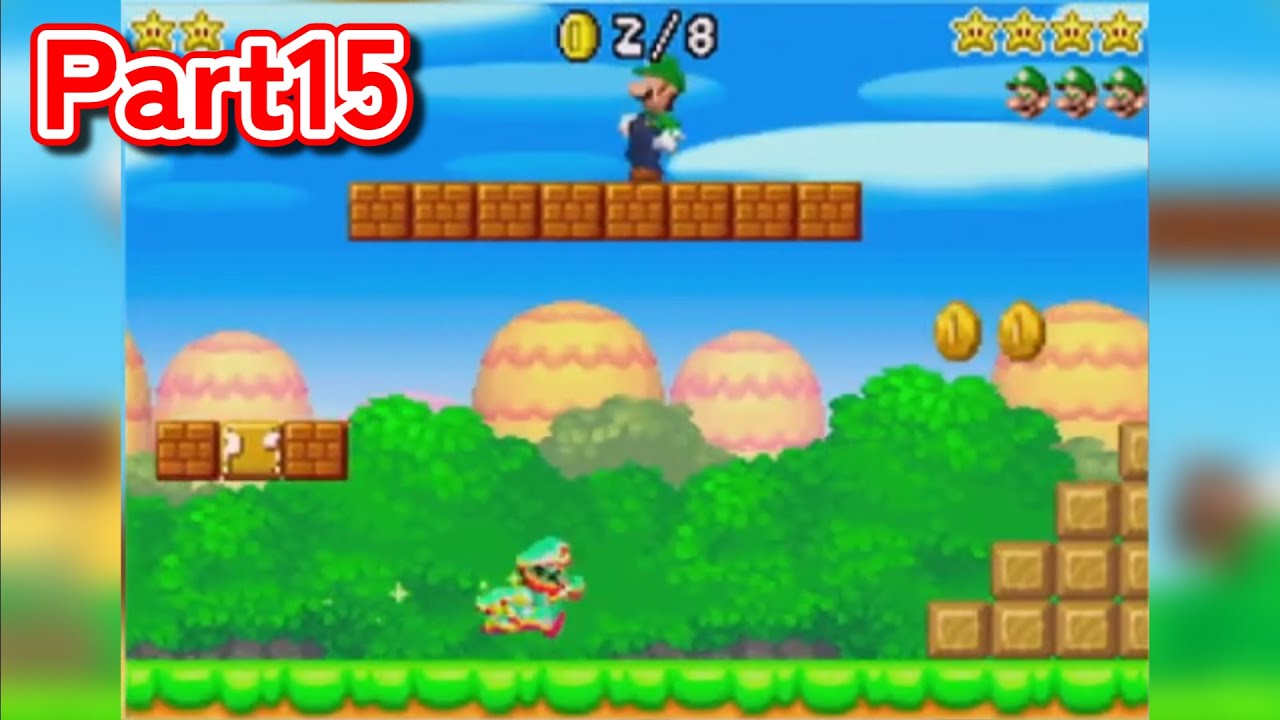 【字幕解説】白熱の兄弟対決！マリオvsルイージ Part15【Newスーパーマリオブラザーズ】
