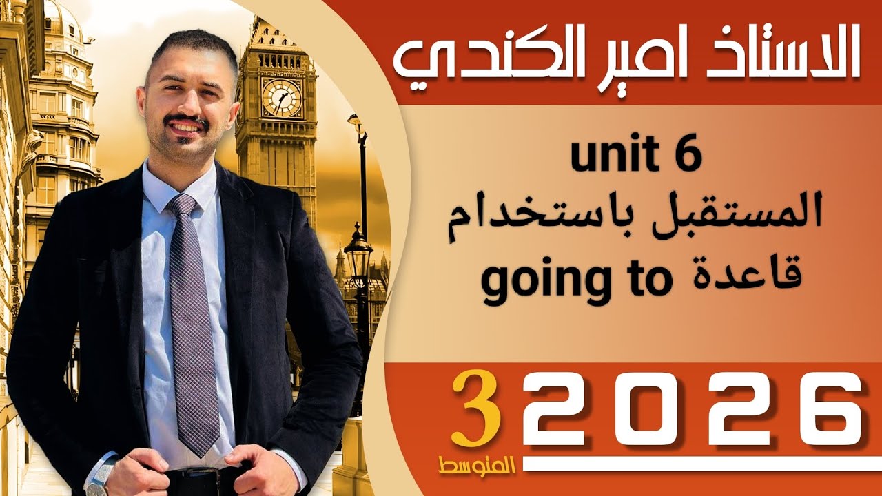  المستقبل بأستخدام قاعدة going to