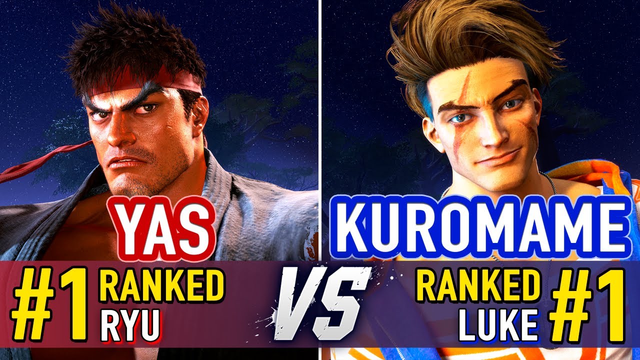 SF6 🤜 YAS (#1 Ranked Ryu) vs KUROMAME (#1 Ranked Luke) 🤛 SF6 High Level Gameplay