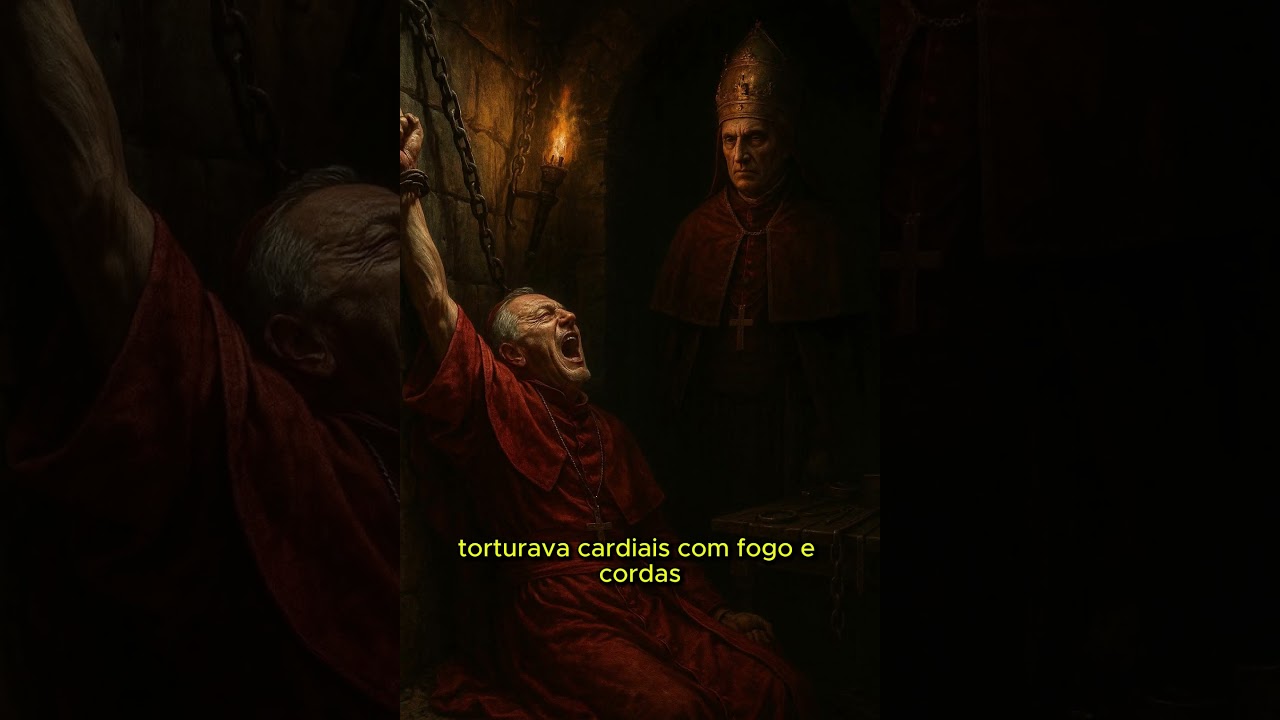 OS PAPAS MAIS CRUEIS QUE A HIST&Oacute;RIA ESCONDEU 👑🔪 #curiosidades  #bizarro #papa #igrejacat&oacute;lica