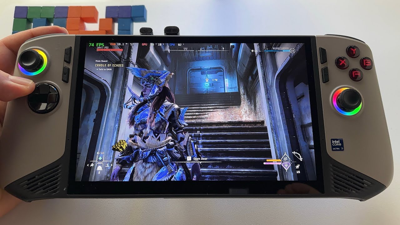 Horizon Forbidden West | MSI Claw 8 AI+ gameplay 