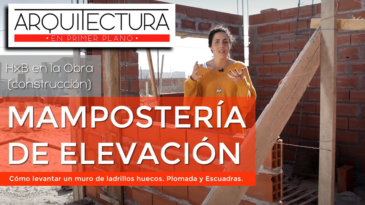 🧱🧱 ¿Cómo CONSTRUIR una MAMPOSTERIA DE ELEVACION? 🧱🧱 LADRILLO HUECO | ESCUADRA | CERAMICO | PARED