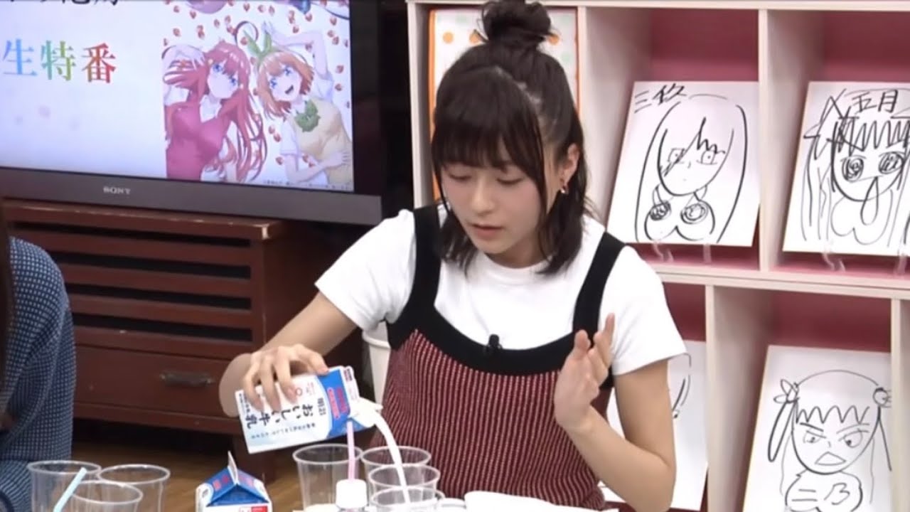 五等分の花嫁 牛乳と食パンを五等分するみっくといのりん [上級編]