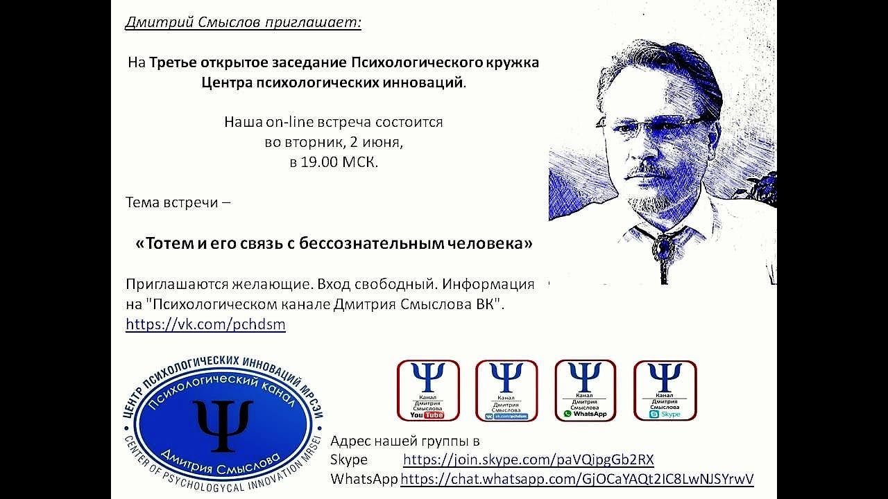 Тотем и его связь с бессознательным человека