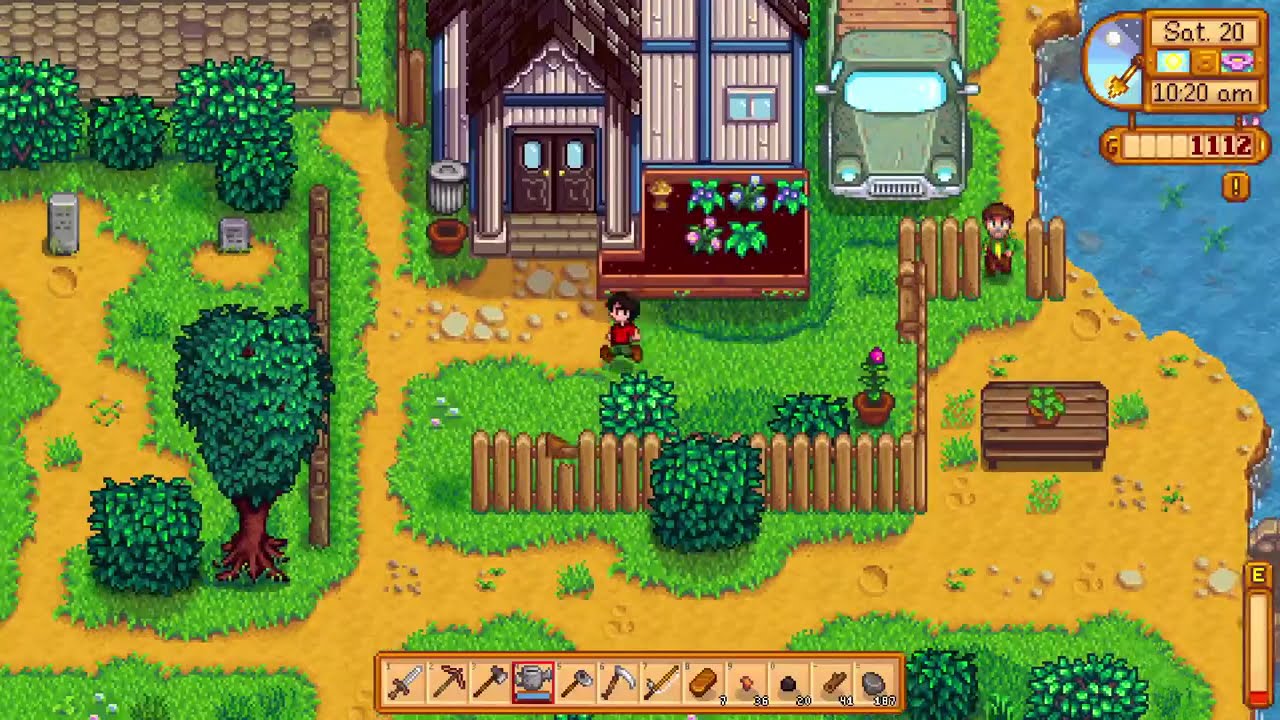 Maidenless farmer tries to rizz the locals l Stardew Valley day 3