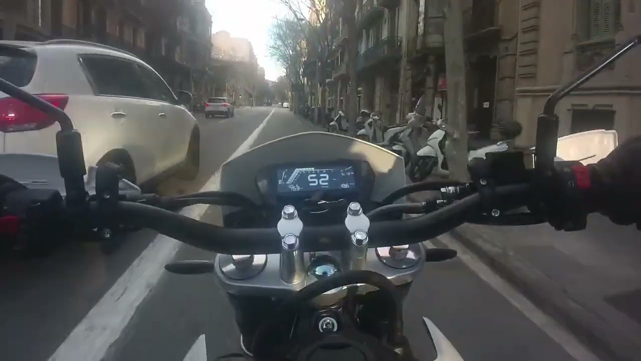 First Short Ride Recorded with Aprilia RX