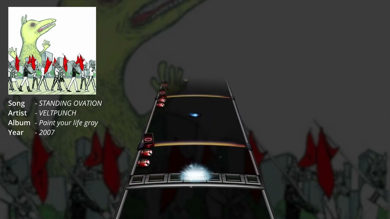 VELTPUNCH「STANDING OVATION」(Drum Chart)