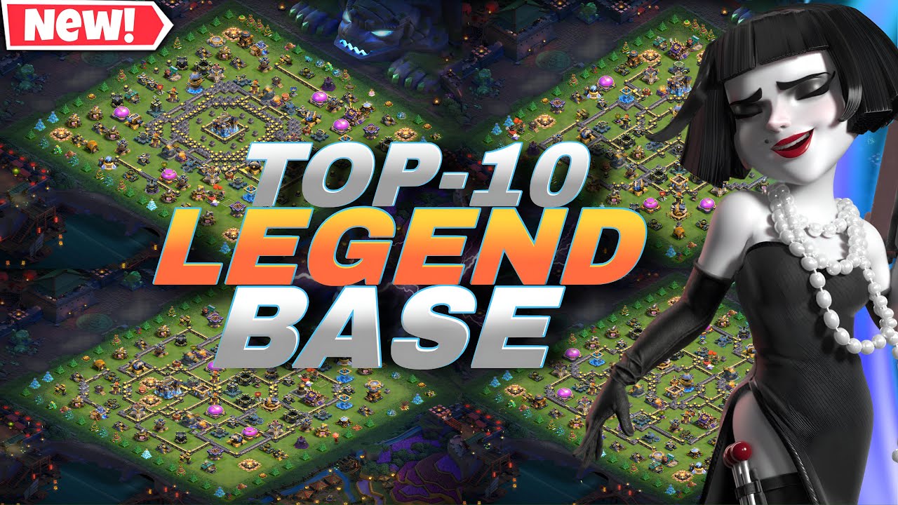 *NEW TH18 LEGEND* & WAR BASE LINKS | BEST ANTI 3 STAR TH18 BASES | CLASH OF CLANS 🔥
