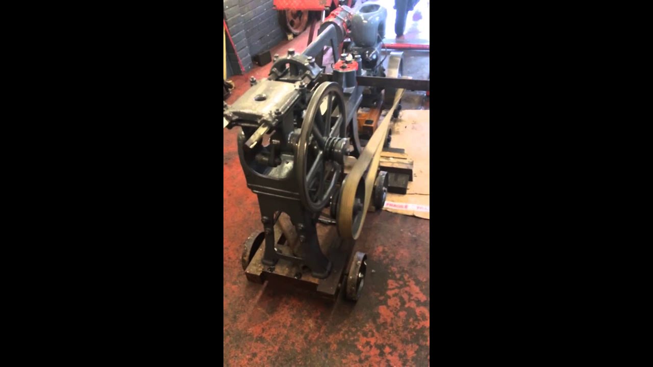 Wolseley wd1 running a Manchester rapidor hacksaw