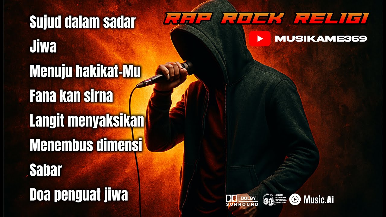 BEST RAP ROCK RELIGI | SUJUD | AUTO NANGIS | lirik yang penuh makna  luar biasa!!!