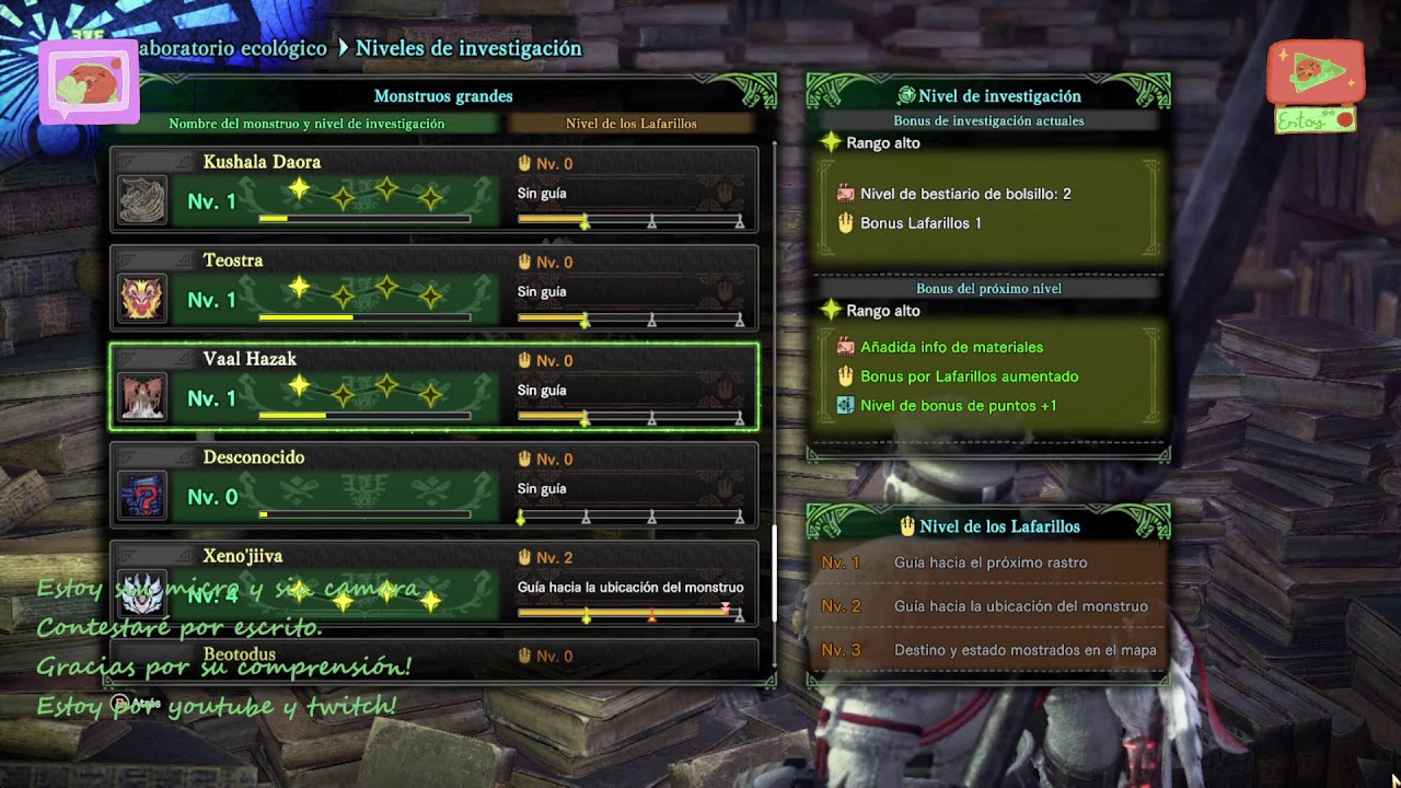 Holii monster hunter un ratico, feliz juevess #monsterhunterworld #gaming