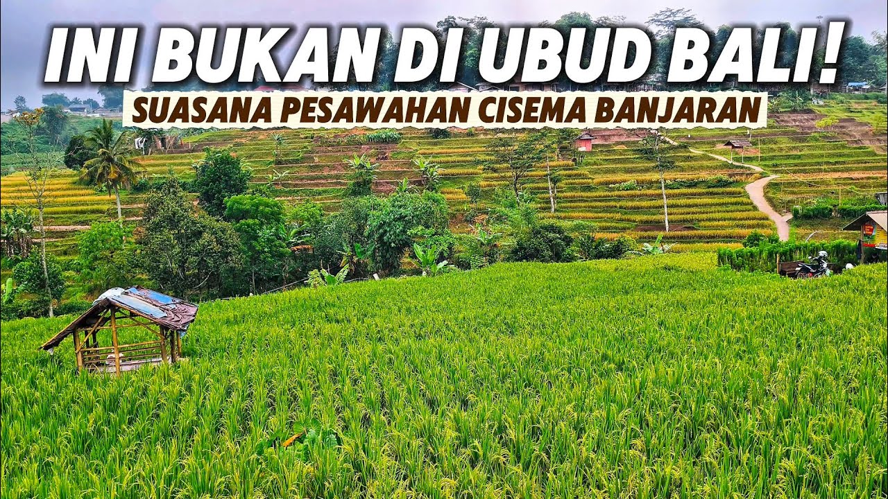 DULU JADI WISATA VIRAL SEKARANG SEPI❗SUASANA PEDESAAN CISEMA BANJARAN BANDUNG