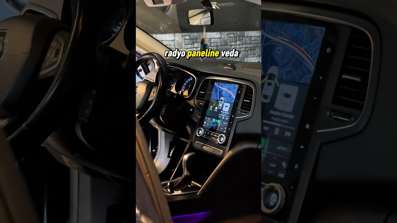 MEGANE 4 MYNAVİN MARKA 6 GB RAM / 64 GB HAFIZALI MULTİMEDYA VE AMBİYANS AYDINLATMA UYGULAMASI 🟣