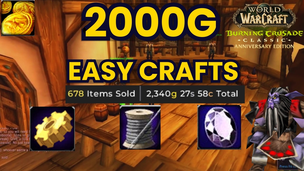 The Only TBC Anniversary Crafting Guide You Need