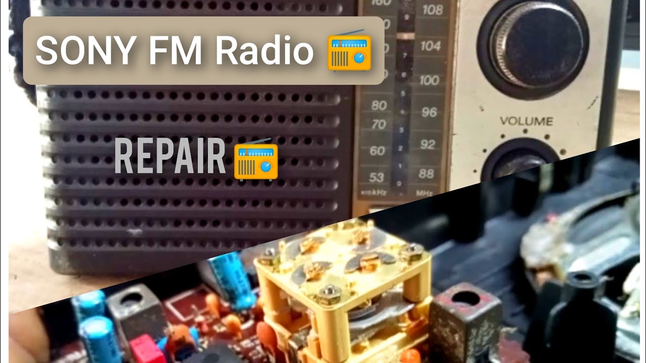 SONY FM 2Band #redio  DC-3V  ICF_F10 Go👍FM /AM📼 Good AUDIO 📻📼👍