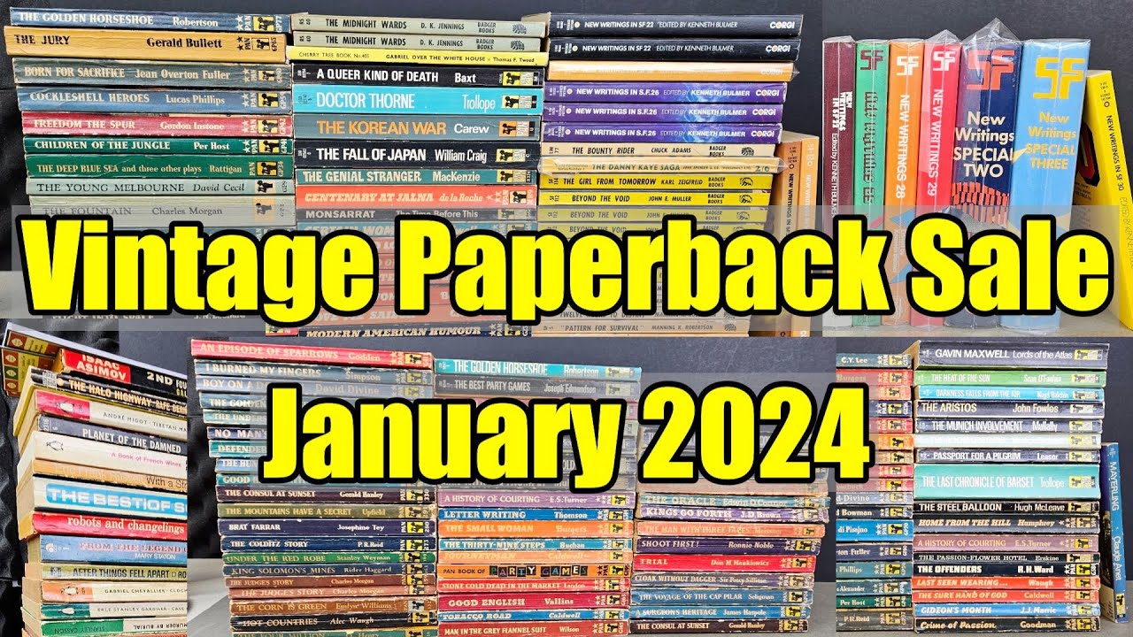 Vintage Paperback Books - For Sale - Pan Books - Badger Books - Dorset Bob Special - January 2024