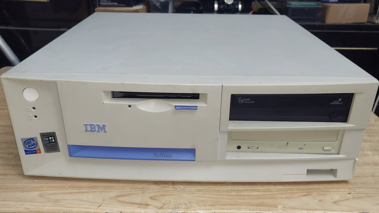 IBM Netvista M41 retro pc - showcase and playing some vintage games.
