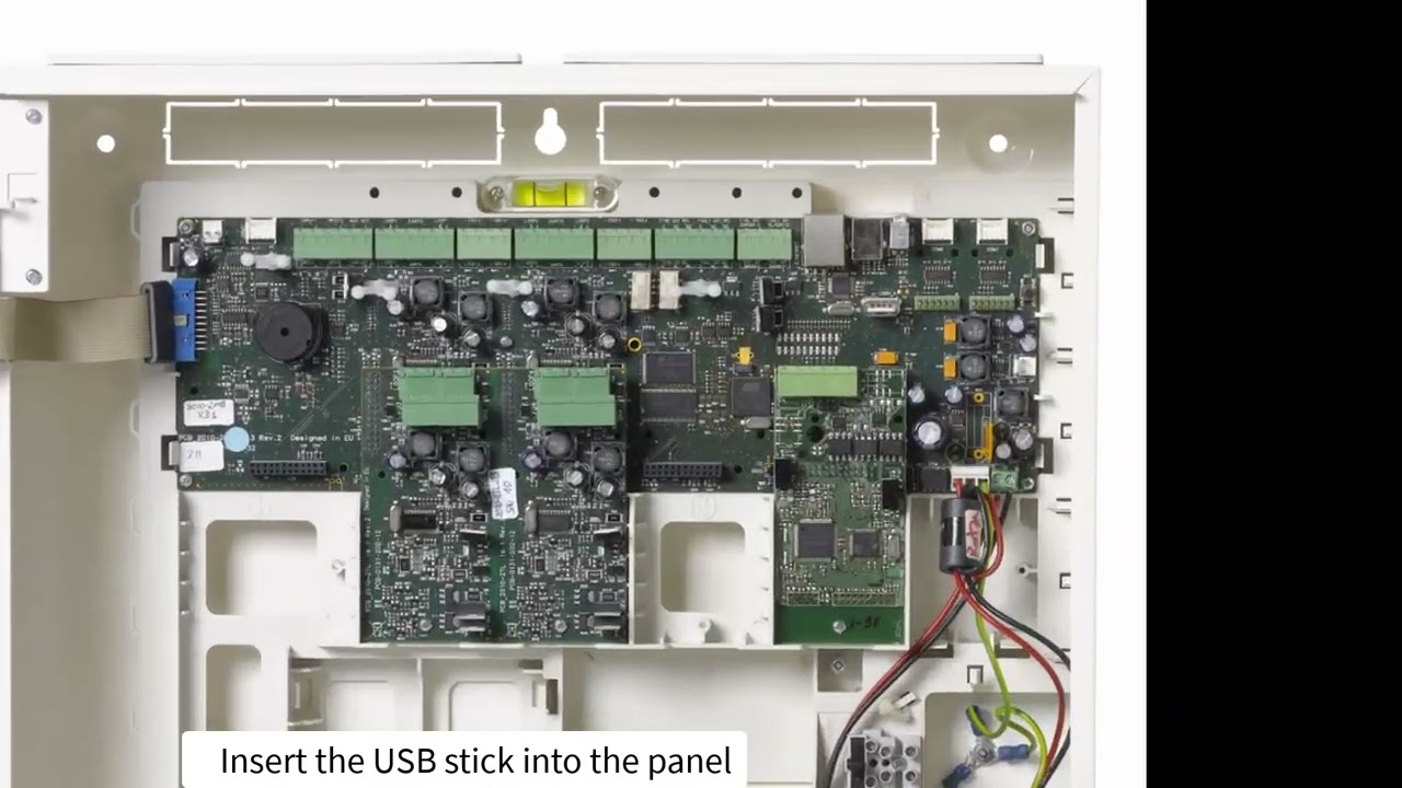 How to update firmware on a ZP2 Control Panel