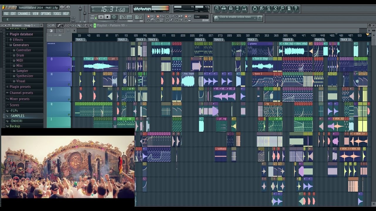 Tomorrowland 2014 Aftermovie - PART 1 (FL Studio) - 10 FREE FLPs in 1 - Önheri Remake