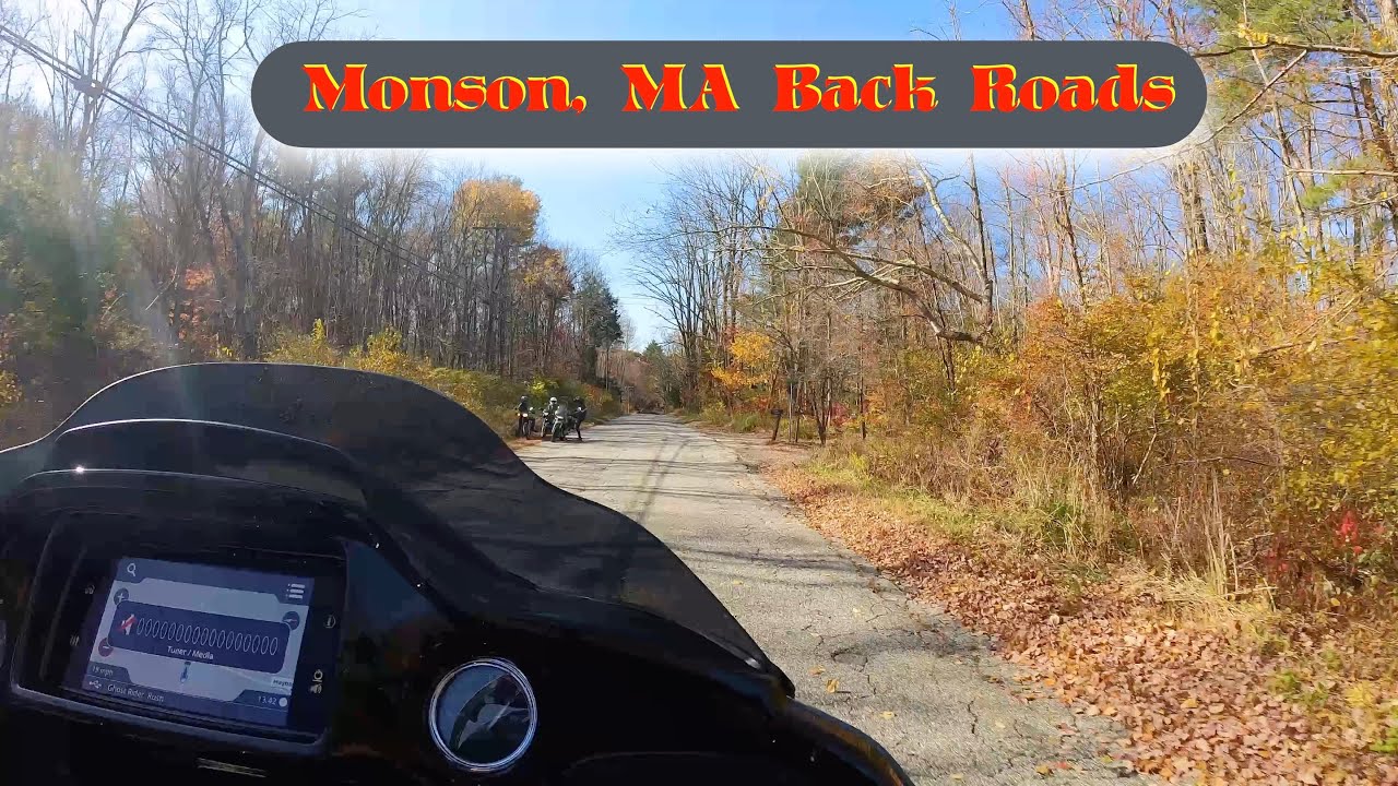Monson, MA Back Roads 4k