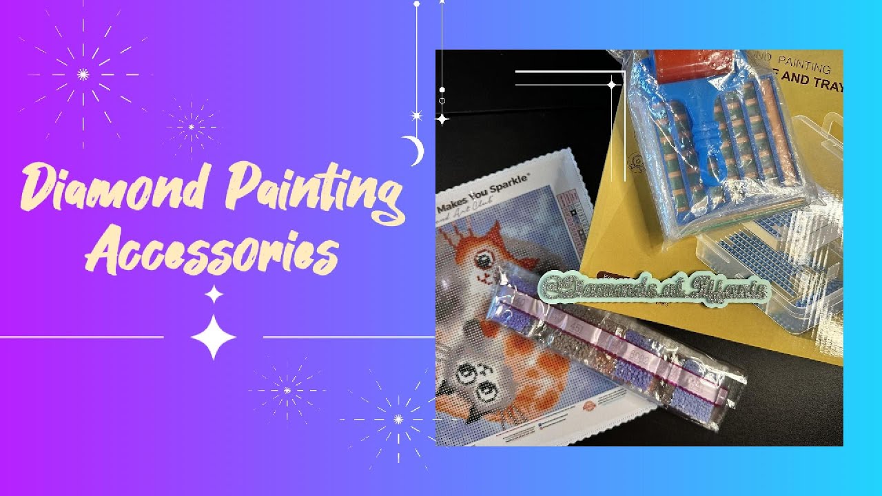 It's an Amazon Diamond Painting Accessories Haul| Review