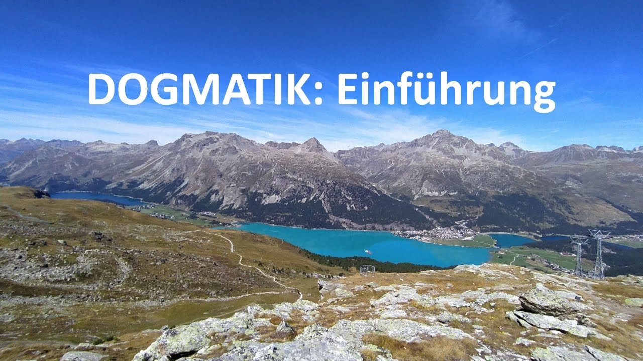 Dogmatik 000  Einf&uuml;hrung