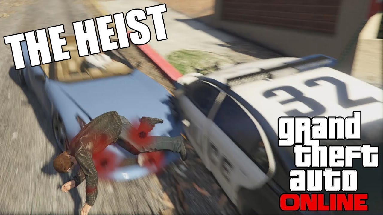GTA V ONLINE BEST MOMENTS - THE HEIST