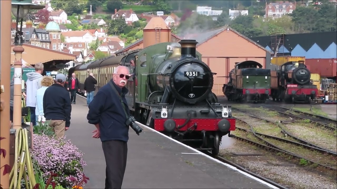 MINEHEAD STATION WSR, MY FINAL SEQUENSES OF THE STEAM GALA 1 MAY 2023