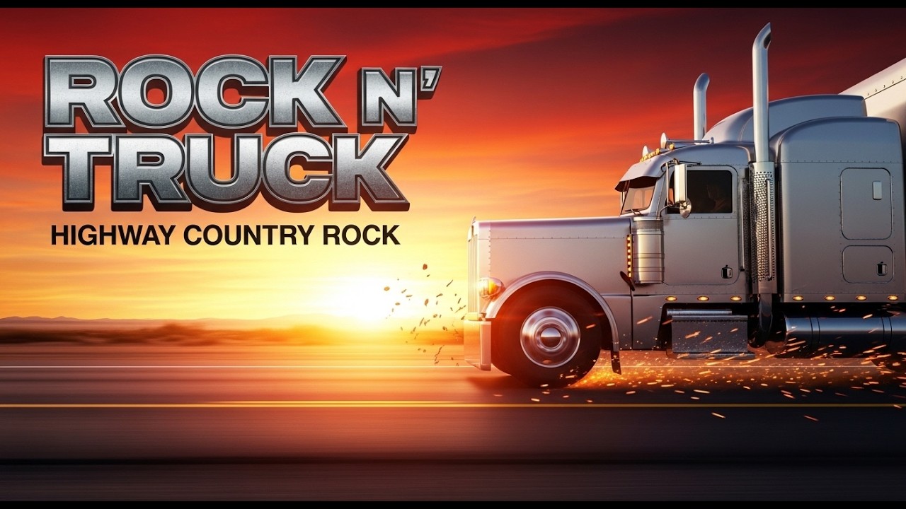 Country Rock Highway Drive – Truck Music Mix | Rock Miami Diesel #CountryRock #HighwayDrive