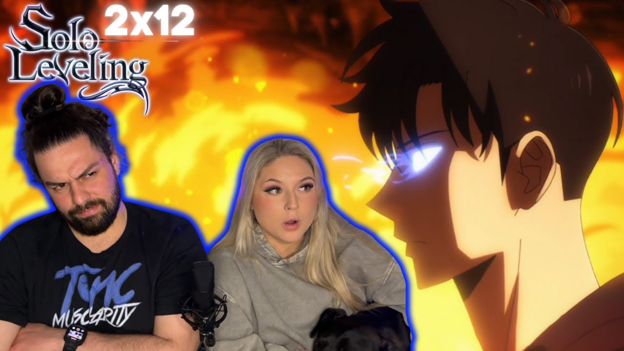 SUNG JINWOO VS BERU!!! | Solo Leveling 2x12 Reaction! | Deniz & Masha