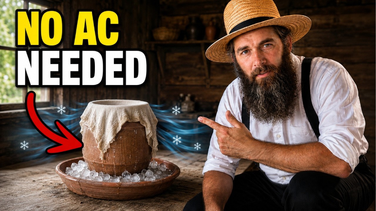 The $5 Old Amish Cooling Trick That Cools Any Room Without AC