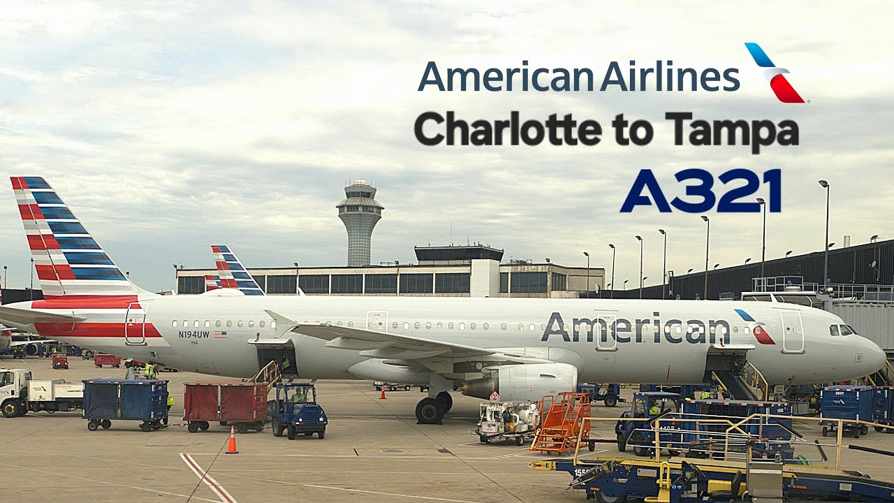 [FIRST CLASS] On American Charlotte to Tampa A321 [FULL FLIGHT TRIP REPORT]