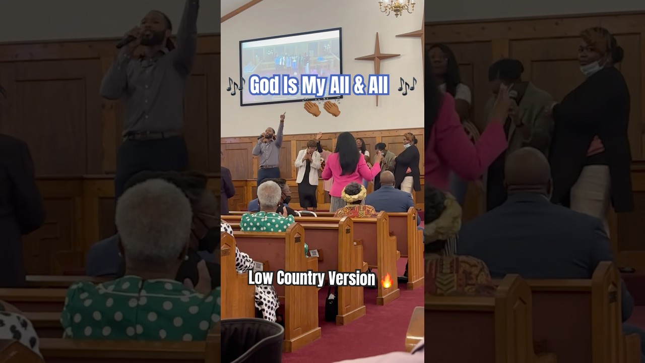 God Is My All & All - Melvin Crispell Rendition #GodIs #Church