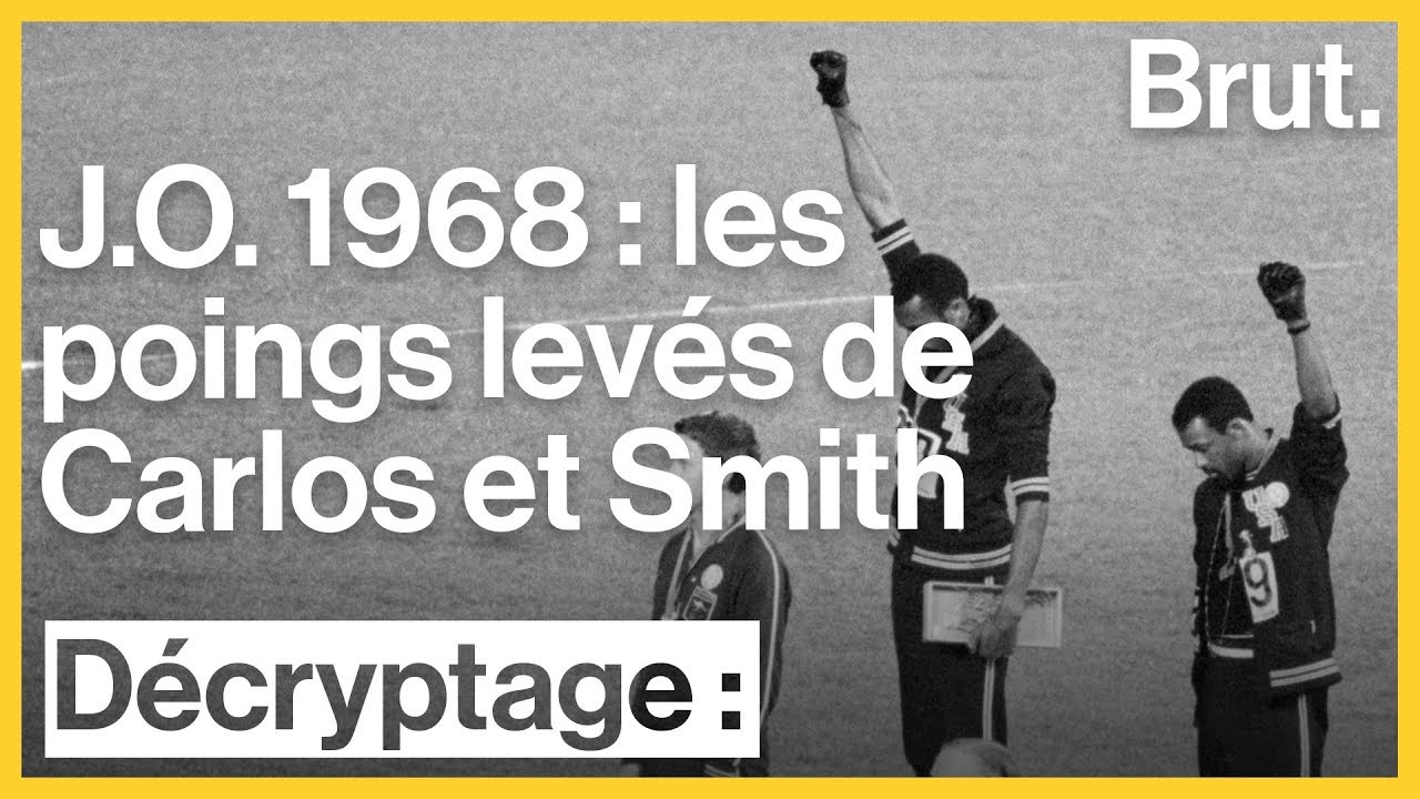 1968-2018 : les poings levés de Tommie Smith et John Carlos