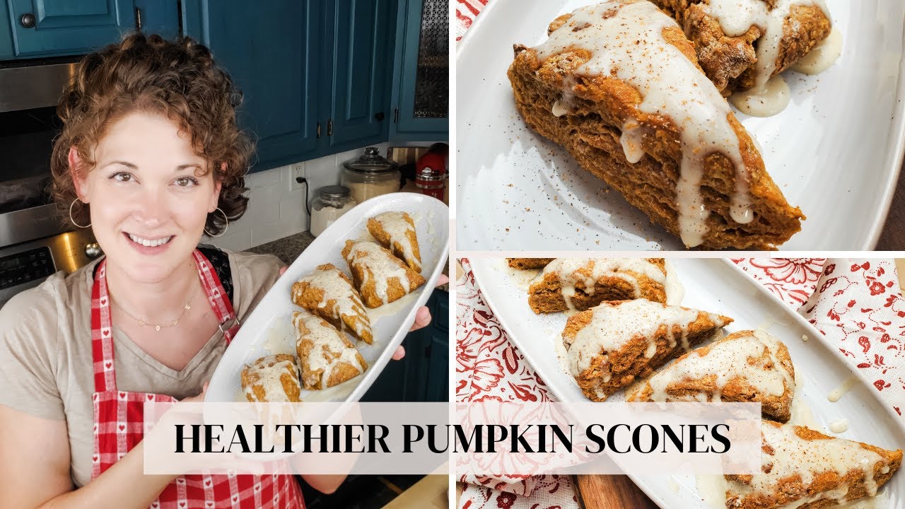 The Perfect Fall Treat: Indulge in Refined Sugar-Free Pumpkin Scones