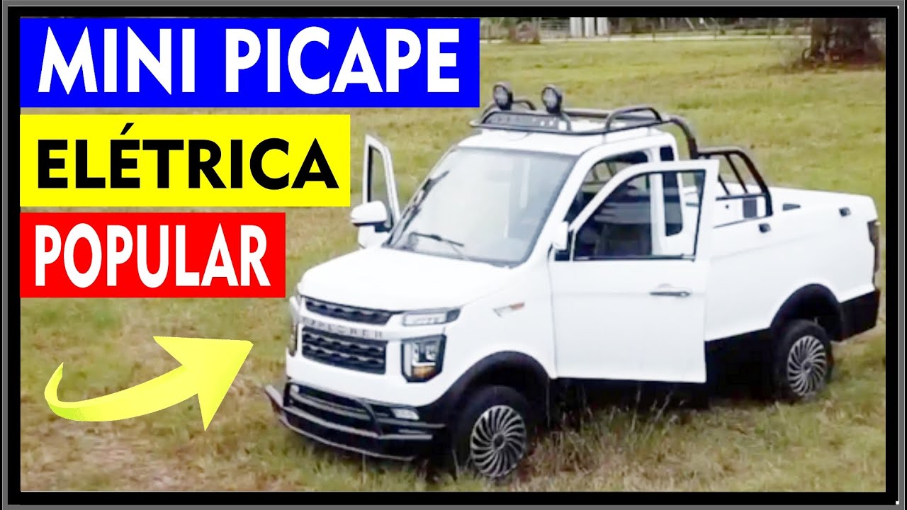 MINI PICAPE ELÉTRICA ABSURDAMENTE BARATA