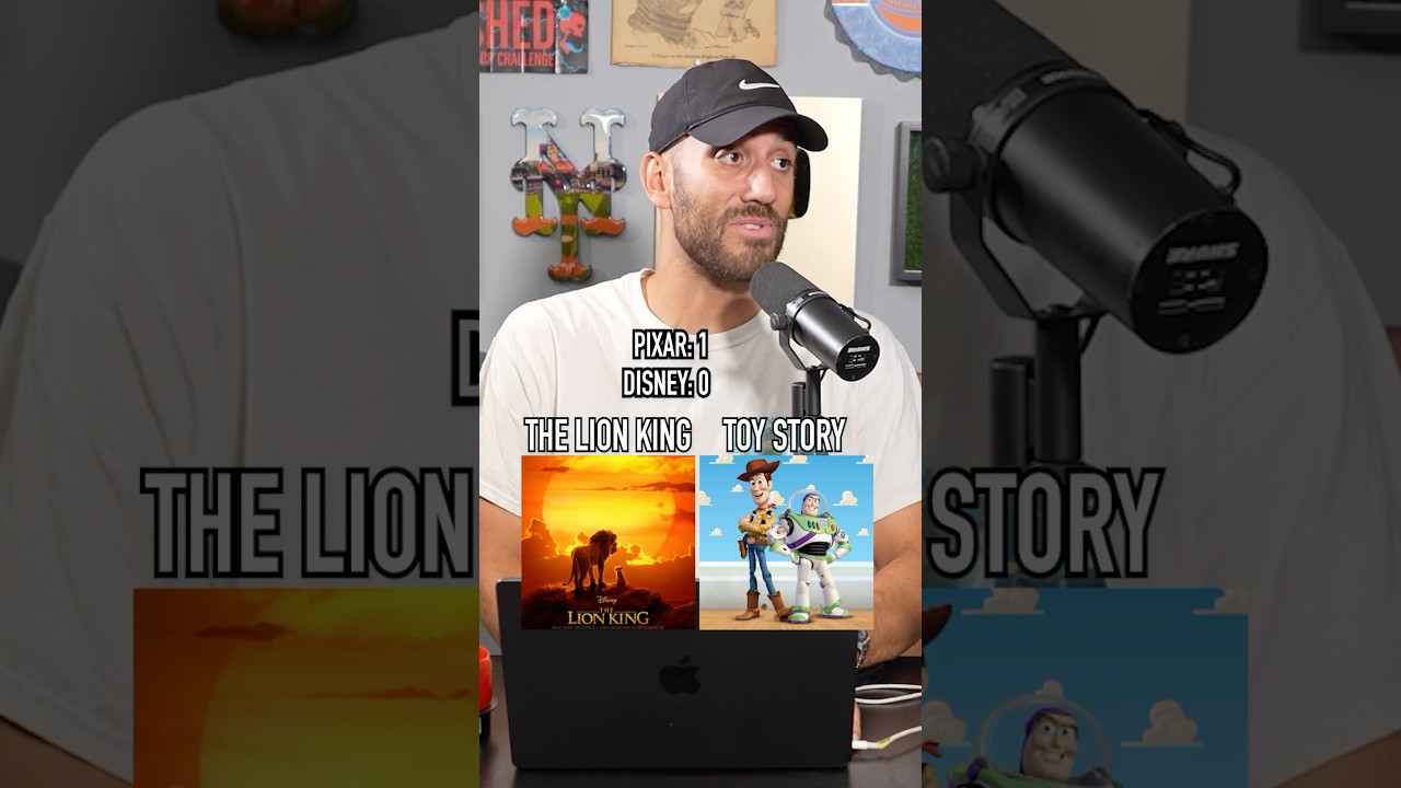 What Has The Better Movies, PIXAR Or DISNEY?! #shorts #pixar #disney #movies #toystory