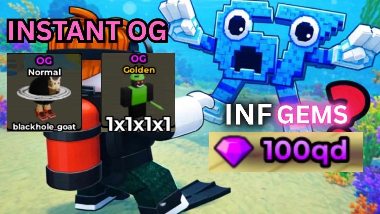 (🤿) NEW! Dive For Brainrots SCRIPT - INSTANT OG - INF GEMS - INF SPIN