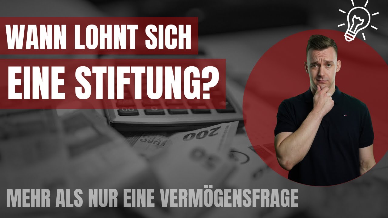 Ab welchem Vermögen lohnt sich eine Stiftung wirklich? Warum Strategie wichtiger ist als Millionen