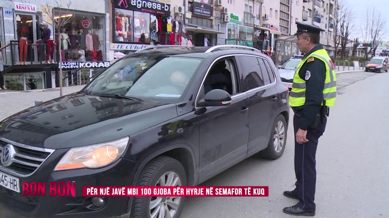 PËR NJË JAVË MBI 100 GJOBA PËR HYRJE NË SEMAFOR TË KUQ 16.03.2018