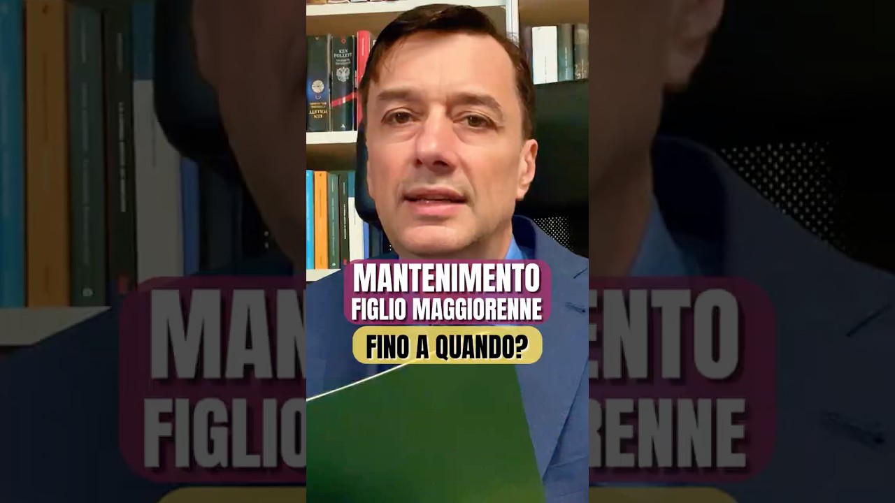 Figlio maggiorenne, fino a quando i genitori devono mantenerlo? #cassazione #mantenimento #misterlex