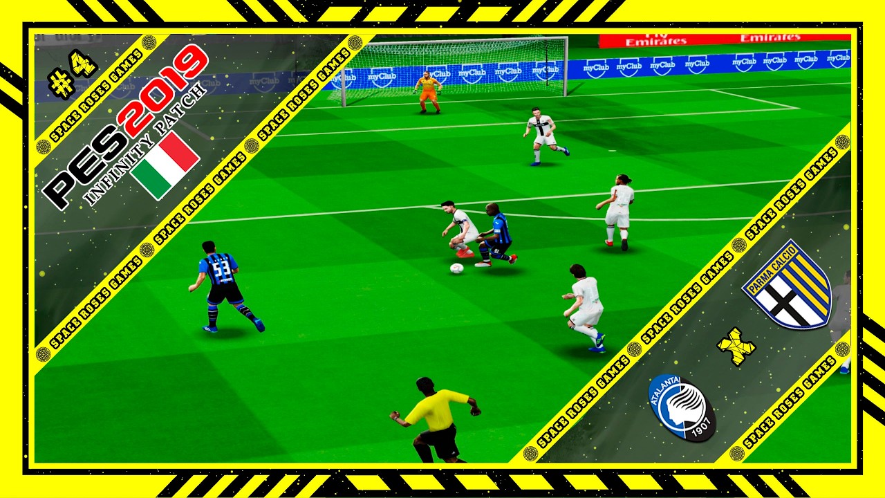 PES 2019: Infinity Patch (PS2) Copa Itália #4 Atalanta x Parma | 8ª de Final
