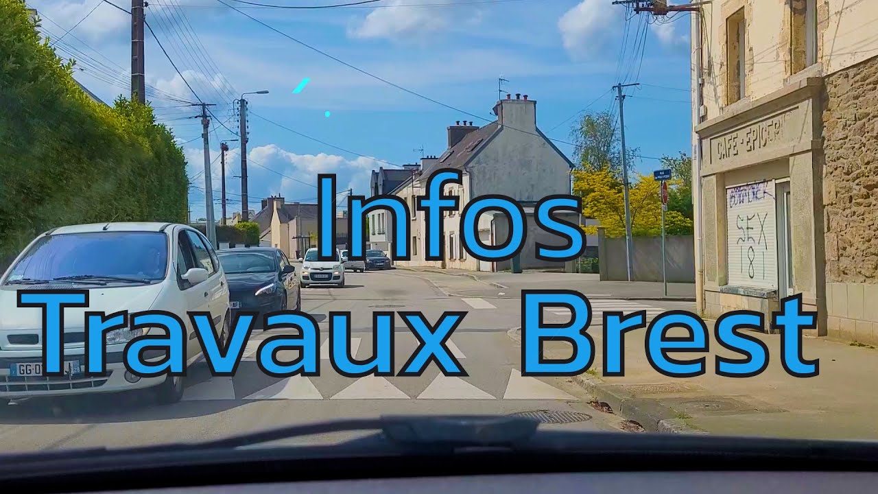 Infos Travaux Brest Lignes 20 Et 21 Par Kerichen Choiseul + Jules Lesven