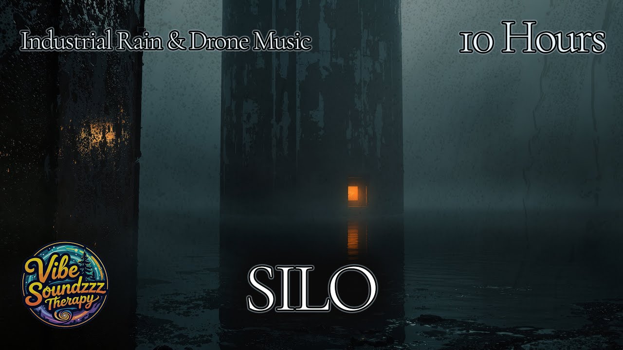 S I L O | Industrial Rain & Deep Drone Ambient Music for Sleep, Study & Reflection [4K | 10 HOURS]