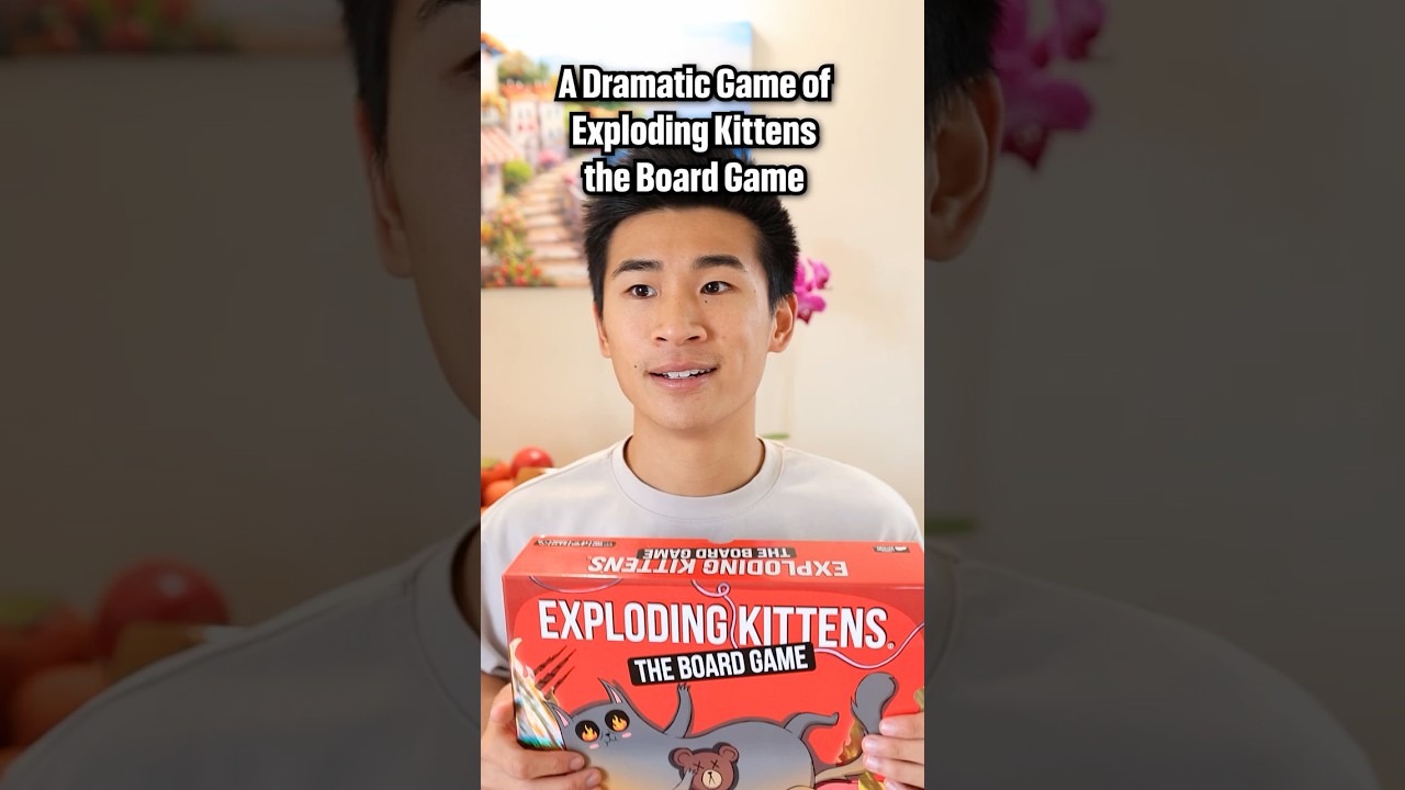 A Dramatic Game of Exploding Kittens the Board Game