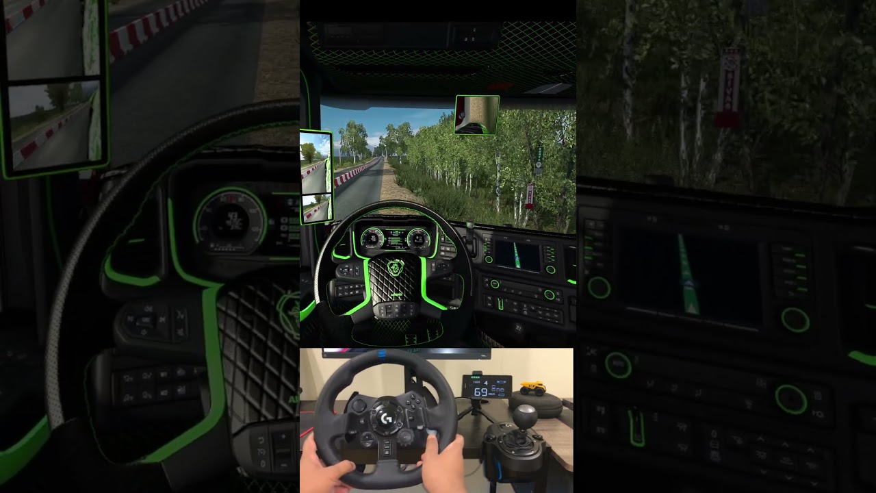 How to OVERTAKE in Indonesian ✅😎 #eurotrucksimulator2 #ets2 #scania #overtake #indonesia #shorts