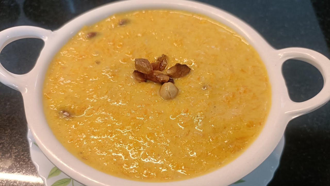Carrot payasa /carrot kheer recipe in Kannada 