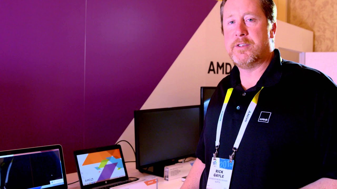 Rick Gayle Demonstrates AMD Content Manager