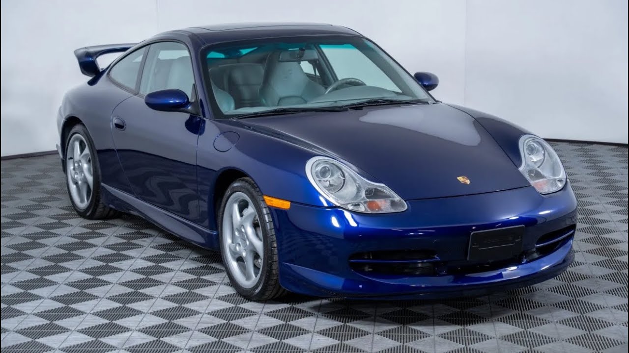 2001 Porsche 911 6-speed walk and talk 